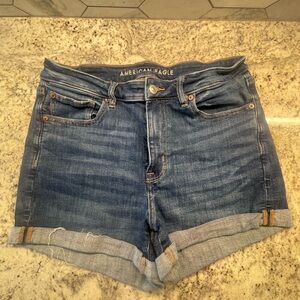 American Eagle Outfitters Women's Classic Blue Jean Shorts